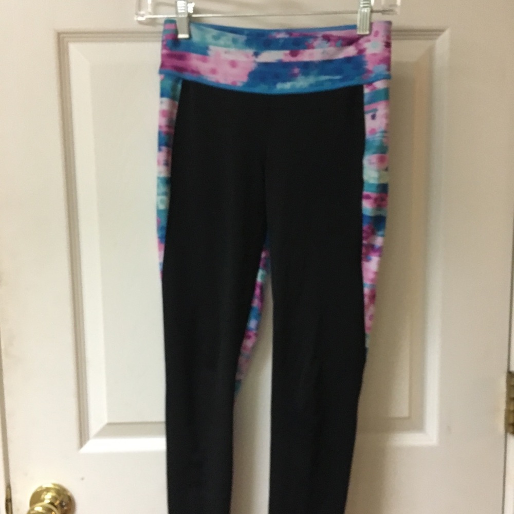 Youth/Girls Activewear Leggings Flowers